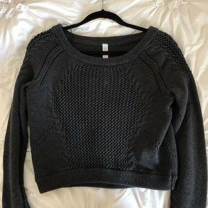Lululemon grey sweater - size 6